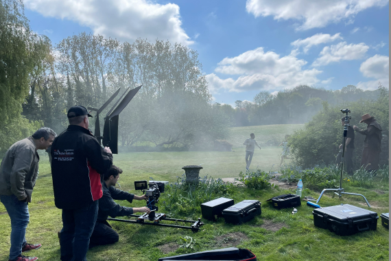 Film set action training